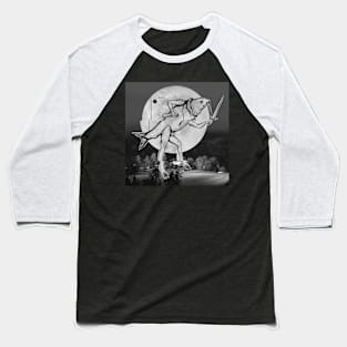 Crucian on the Moon Baseball T-Shirt